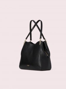 Hailey Large Shoulder Bag/ Black