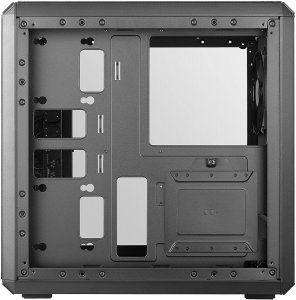 Cooler Master MasterBox Q300L Micro-ATX Torre con diseño magnético Filtro de polvo, panel lateral acrílico transparente, E/S ajustable y flujo de aire completamente ventilado, negro