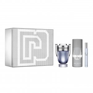 Estuche Paco Rabanne Invictus / Eau de Toilette / EDT - 100 ml / 3.4 oz  3 PZAS