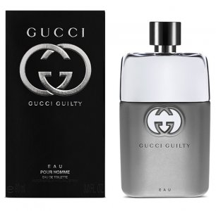 GUCCI GUILTY EAU POUR HOMME / EDT H 3.0 OZ / 90 ML