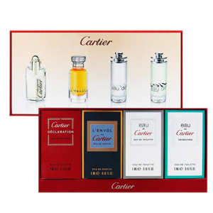 Estuche Miniatura Cartier/ Hombre 0.3/ 4 Piezas
