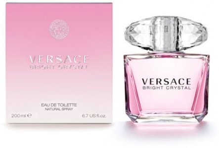 Versace Bright Crystal / Eau de Toilette / EDT - 200 ml / 6.7 oz