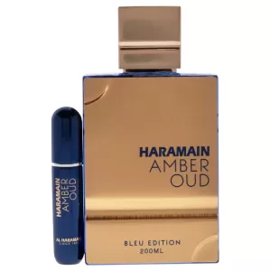 Al Haramain Amber Oud Bleu Edition / Eau de Parfum / EDP - 200ml / 6.7 oz + Rechargeable
