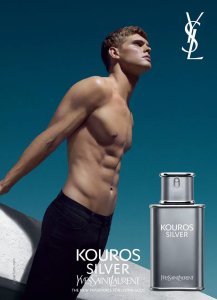 Yves Saint Laurent Kouros Silver / Eau de Toilette / EDT - 100 ml / 3.3 oz