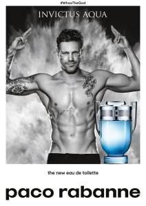 Paco Rabanne Invictus Aqua / Eau de Toilette / EDT - 100 ml / 3.4 oz