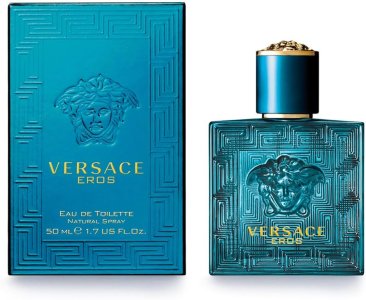 Estuche Versace Eros  3 piezas/ Eau de Toilette / EDT - 100 ml / 3.4 oz + 10 ML + SG
