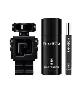 Estuche Paco Rabanne Phantom Parfum / Eau de Parfum / EDP - 100 ml / 3.4 oz  3 piezas