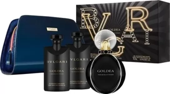 Set Bvlgari Goldea The Roman Night / Eau de Parfum / EDP - 100 ml /4 Pz