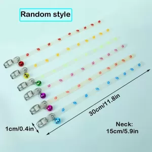 Collares de Silicona para Gatos con Campana Fosforescente: Seguridad y Estilo para tu Mascota