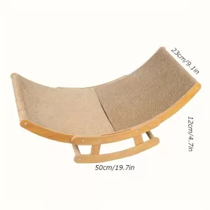 Rascador para Gatos con Hamaca Colgante de Sisal Resistente