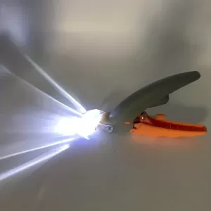 Cortaúñas para Mascotas con Luz LED y Lupa 5X - Corta Fácil y Seguro para Uñas de Gatos y Perros