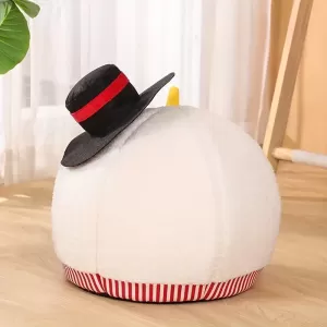 Casa Navideña para Gatos: Refugio Cálido y Acogedor con Diseño de Muñeco de Nieve