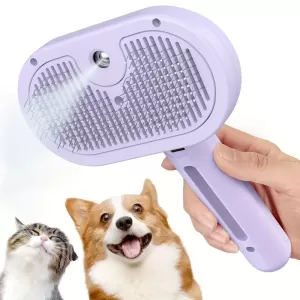 Cat Steam Brush – Multifunctional Grooming Tool for Shedding, Cleaning, and Massaging Pets