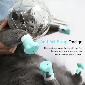 Anti-Bite Cat Helmet and Boots – Breathable Hood with Paw Covers, Anti-Licking and Scratch Protection for Grooming, Bathing, and More