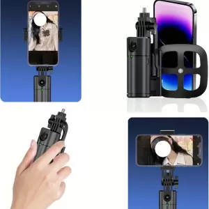 360° Auto-Tracking Gimbal Camera with Smart Stabilization for Live Streaming and Video Recording