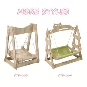 Safe and Non-Slip Cat Hammock – Detachable Recliner and Hanging Swing for Indoor Cats