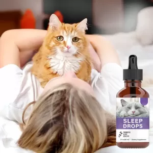 Calming Sleep Drops for Cats – Natural Solution to Improve Your Cat’s Sleep and Reduce Stress