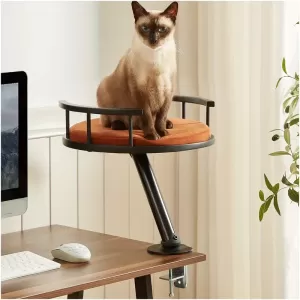 Cama Elevada para Gatos de Escritorio: La Comodidad Ideal para tu Gato en Casa u Oficina