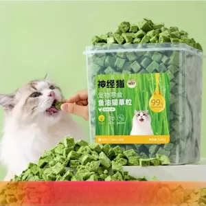 Snacks liofilizados para gatos y gatitos - Limpieza dental, bolas de pelo, cuidado suave y nutrición esencial