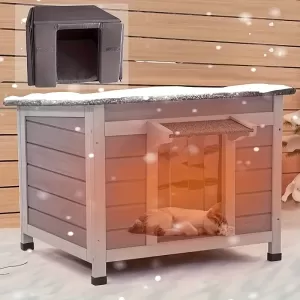 Refugio Térmico para Gatos de Exterior - Casa Aislada y Cálida para el Invierno