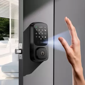 Palm Recognition WiFi Smart Door Lock – Keyless Entry with Advanced Security
