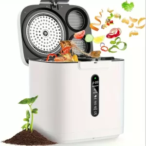Indoor Electric Composter for Kitchen - 1.06 Gal Large Capacity Odorless Countertop Compost Machine