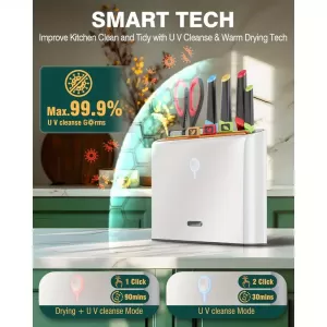 Smart Cutting Board Set with Self-Cleaning Technology – Complete Kitchen Solution