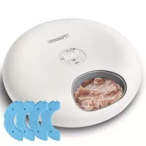 Smart Automatic Pet Feeder – Programmable Food Dispenser for Cats and Dogs with Digital Timer and Large Capacity