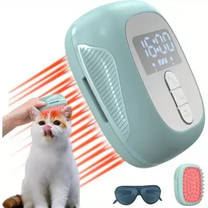 Pet Grooming Brush for Skin and Coat Care – Ideal for Cats and Dogs with Sensitive Skin