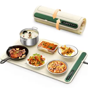 Alfombra Eléctrica para Mantener Alimentos Calientes – Práctica y Versátil para Toda Ocasión
