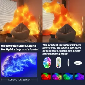 Luz LED Inteligente de 16Ft con Control Remoto y por App: Ilumina Tu Hogar con Estilo y Funcionalidad
