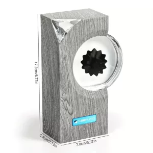 Lámpara Decorativa Ferrofluida con Ritmo Musical - Ornamento de Alta Tecnología para Regalos Creativos