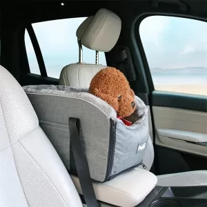 Portable Pet Car Seat and Travel Bag for Cats and Dogs: Comfort and Safety on the Go