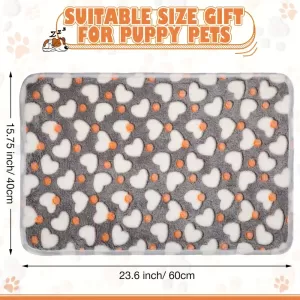 18-Piece Fleece Pet Blanket Set: Cozy and Stylish Comfort for Your Furry Friend