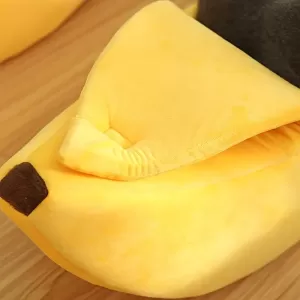 Cozy Banana-Shaped Cat Bed – The Ultimate Comfy Hideout for Your Pet! XL